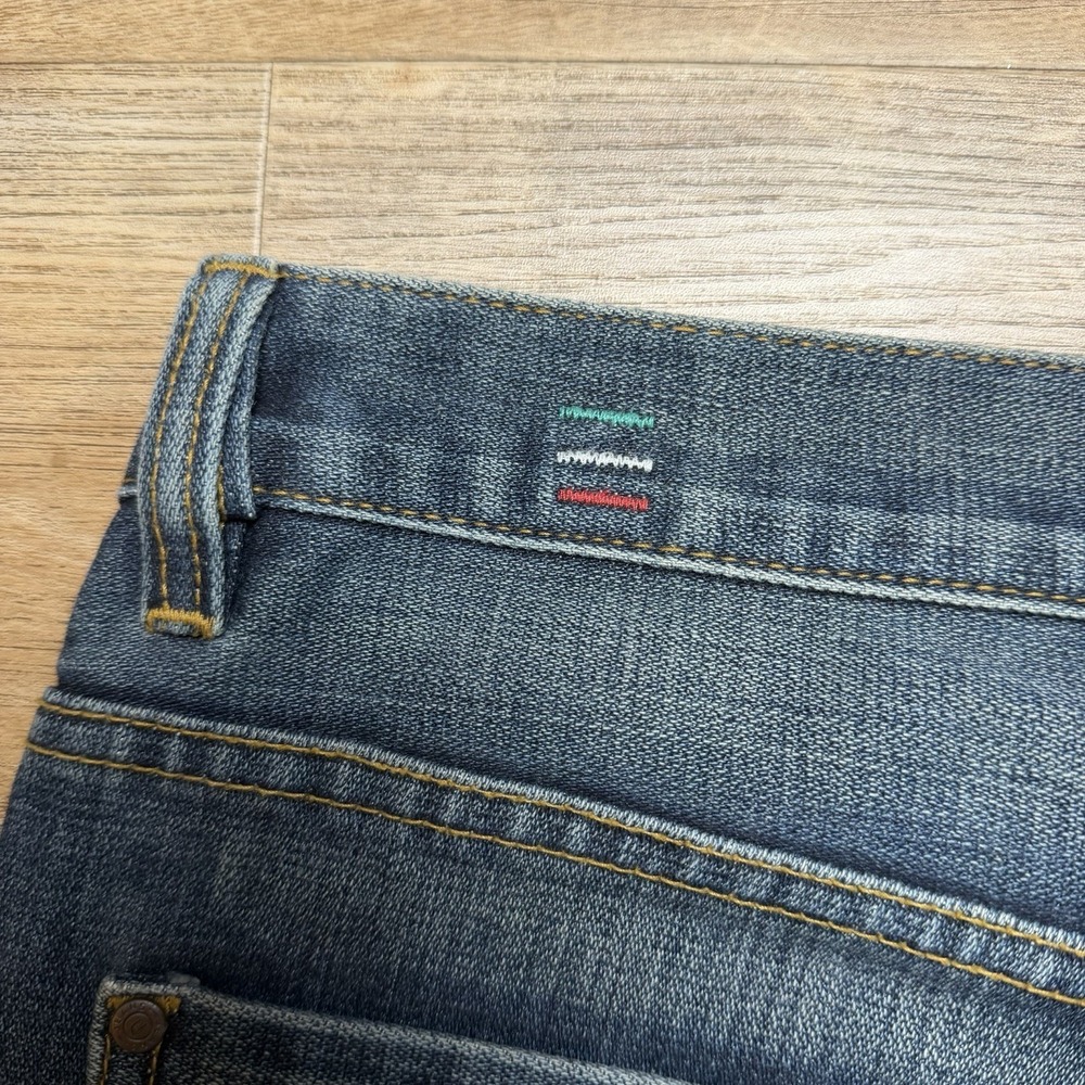 Vintage Diesel Kratt Jeans Men 38x32 Blue Relaxed Straight Dark Wash Made Italy - Picture 5 of 16